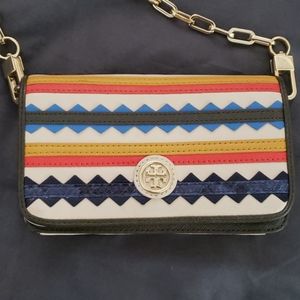 Tory Burch Robinson Zigzag Mini Crossbody